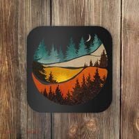Trees Nature Mountains Adventure Outdoor Wildlife Forest Coaster thumb 0