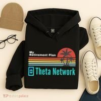 Theta Network My Retirement Plan Blockchain Crypto DeFi Hoodie thumb 4