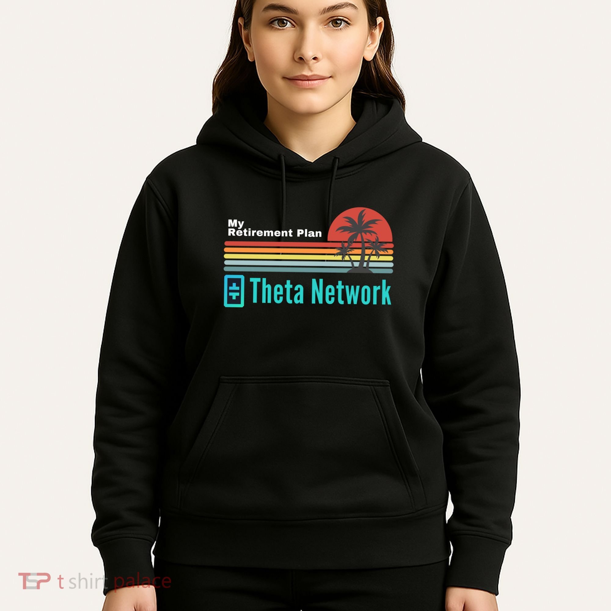 Theta Network My Retirement Plan Blockchain Crypto DeFi Hoodie