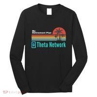 Theta Network My Retirement Plan Blockchain Crypto DeFi Long Sleeve Shirt thumb 0