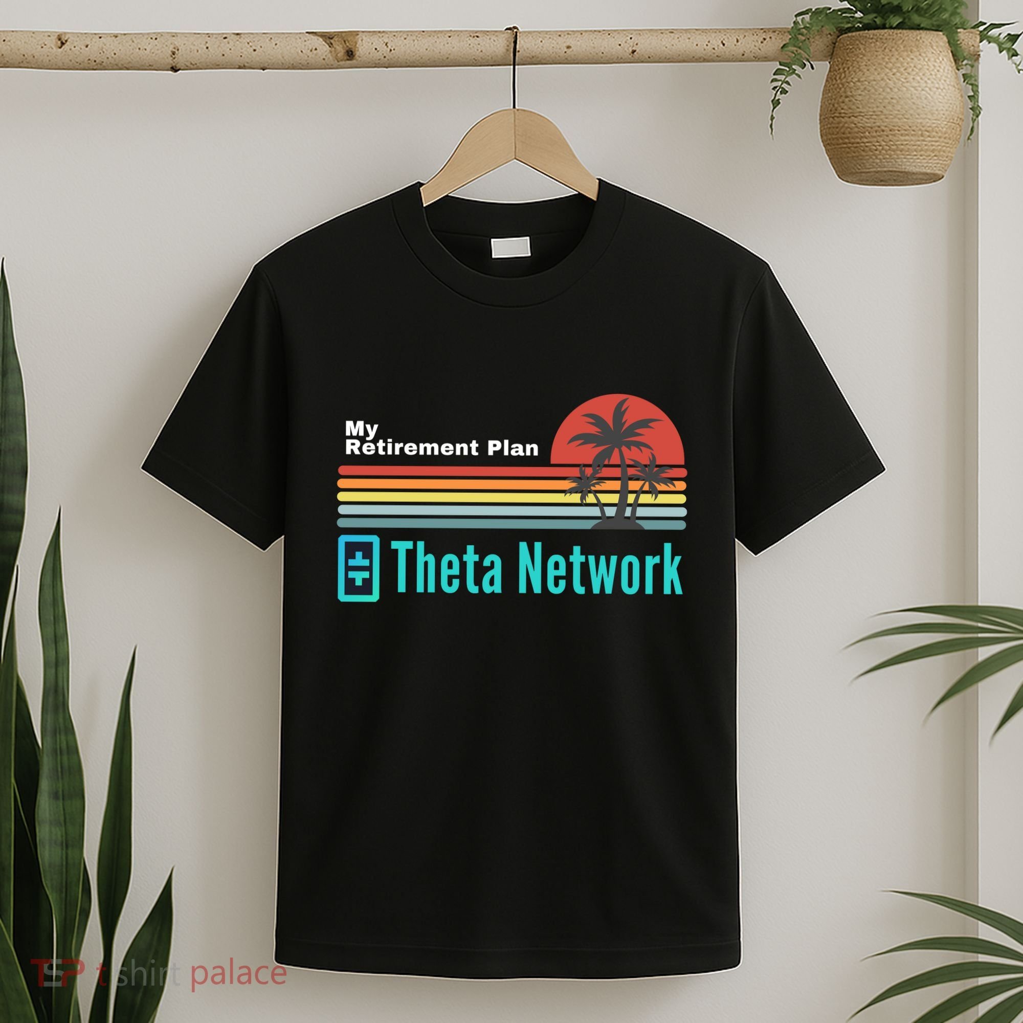 Theta Network My Retirement Plan Blockchain Crypto DeFi T-Shirt