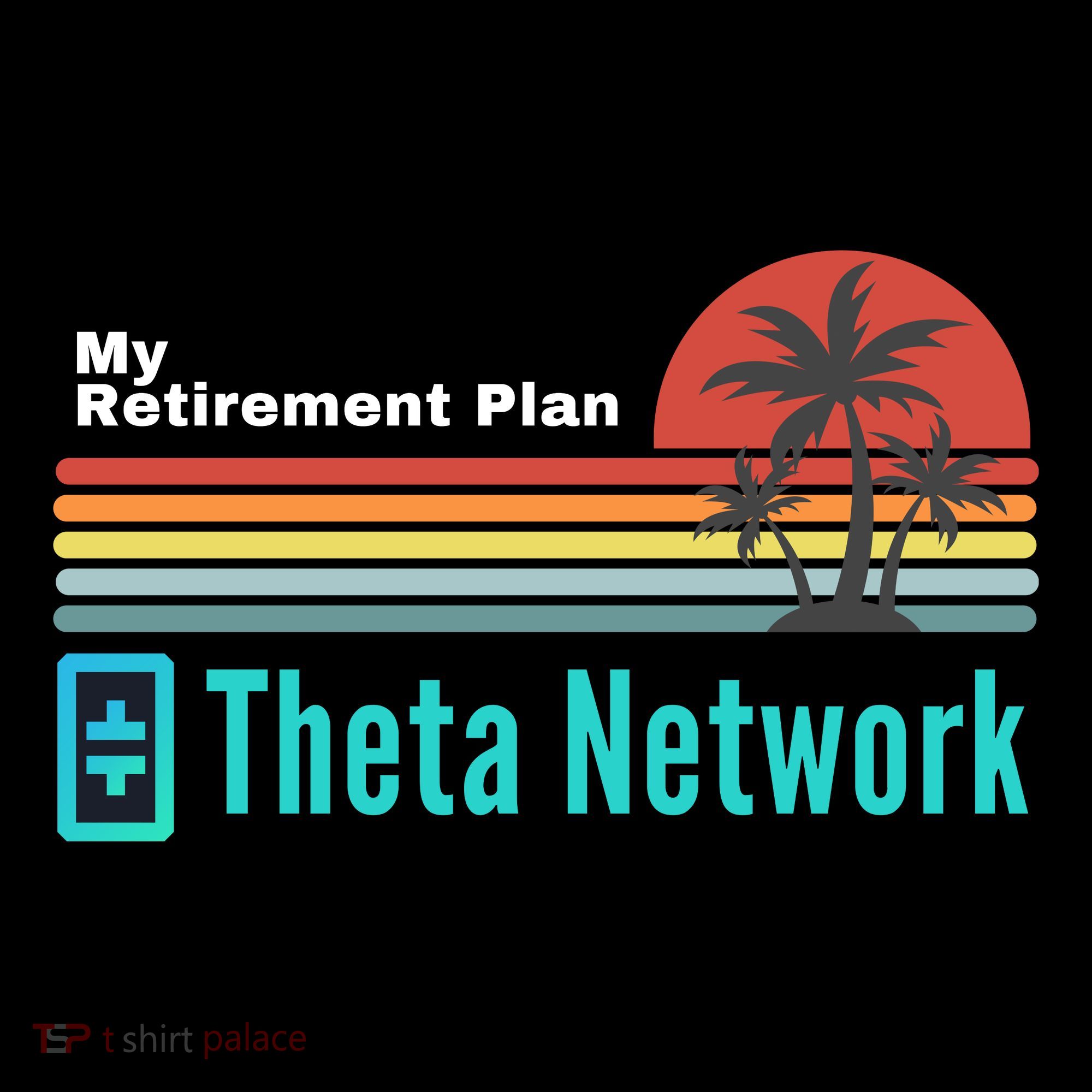 Theta Network My Retirement Plan Blockchain Crypto DeFi Women's Hoodie