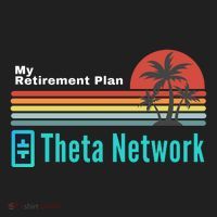 Theta Network My Retirement Plan Blockchain Crypto DeFi Urban Oversized Heavyweight T-Shirt thumb 2
