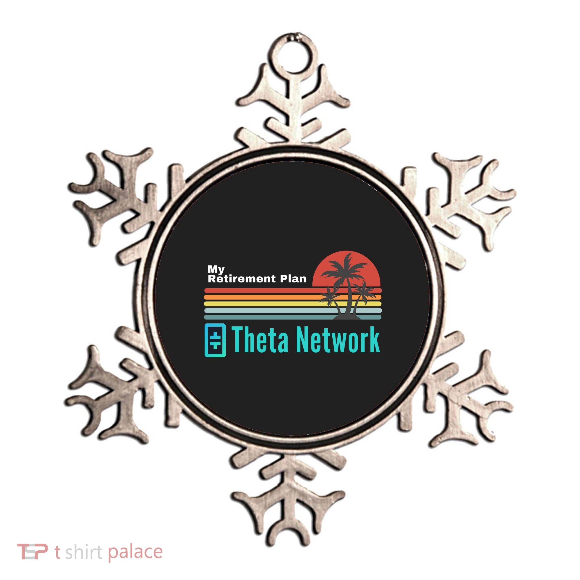 Theta Network My Retirement Plan Blockchain Crypto DeFi Ornament