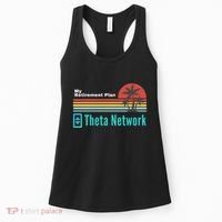 Theta Network My Retirement Plan Blockchain Crypto DeFi Women's Tank Top thumb 0