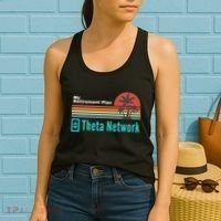 Theta Network My Retirement Plan Blockchain Crypto DeFi Women's Tank Top thumb 2