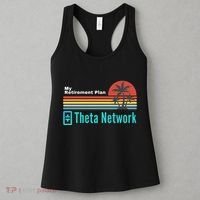 Theta Network My Retirement Plan Blockchain Crypto DeFi Women's Tank Top thumb 3