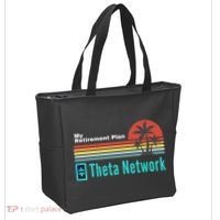 Theta Network My Retirement Plan Blockchain Crypto DeFi Tote Bag thumb 2