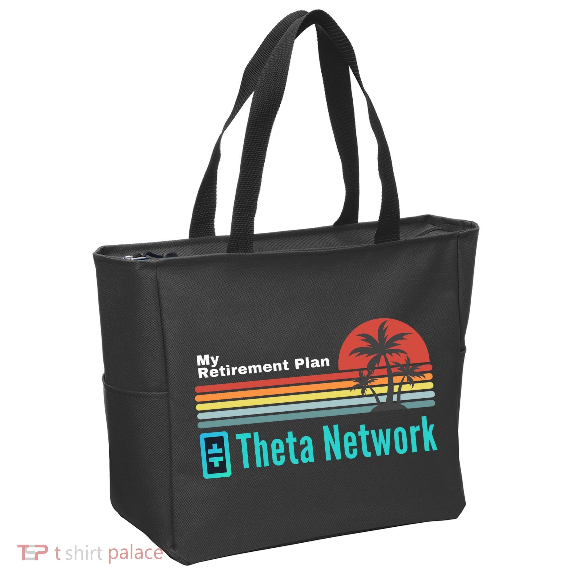 Theta Network My Retirement Plan Blockchain Crypto DeFi Tote Bag