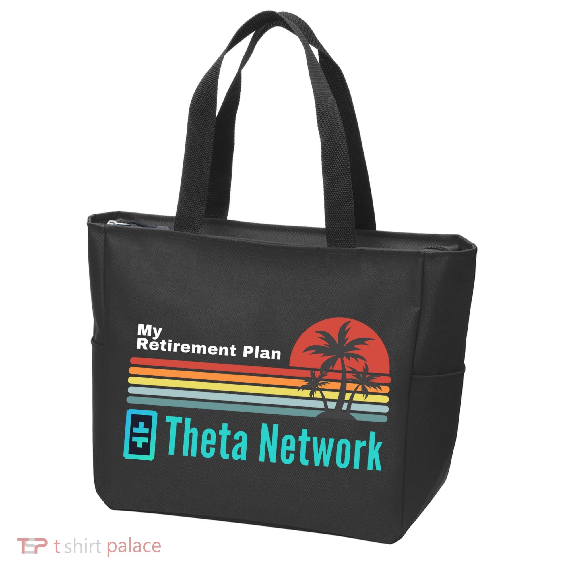 Theta Network My Retirement Plan Blockchain Crypto DeFi Tote Bag