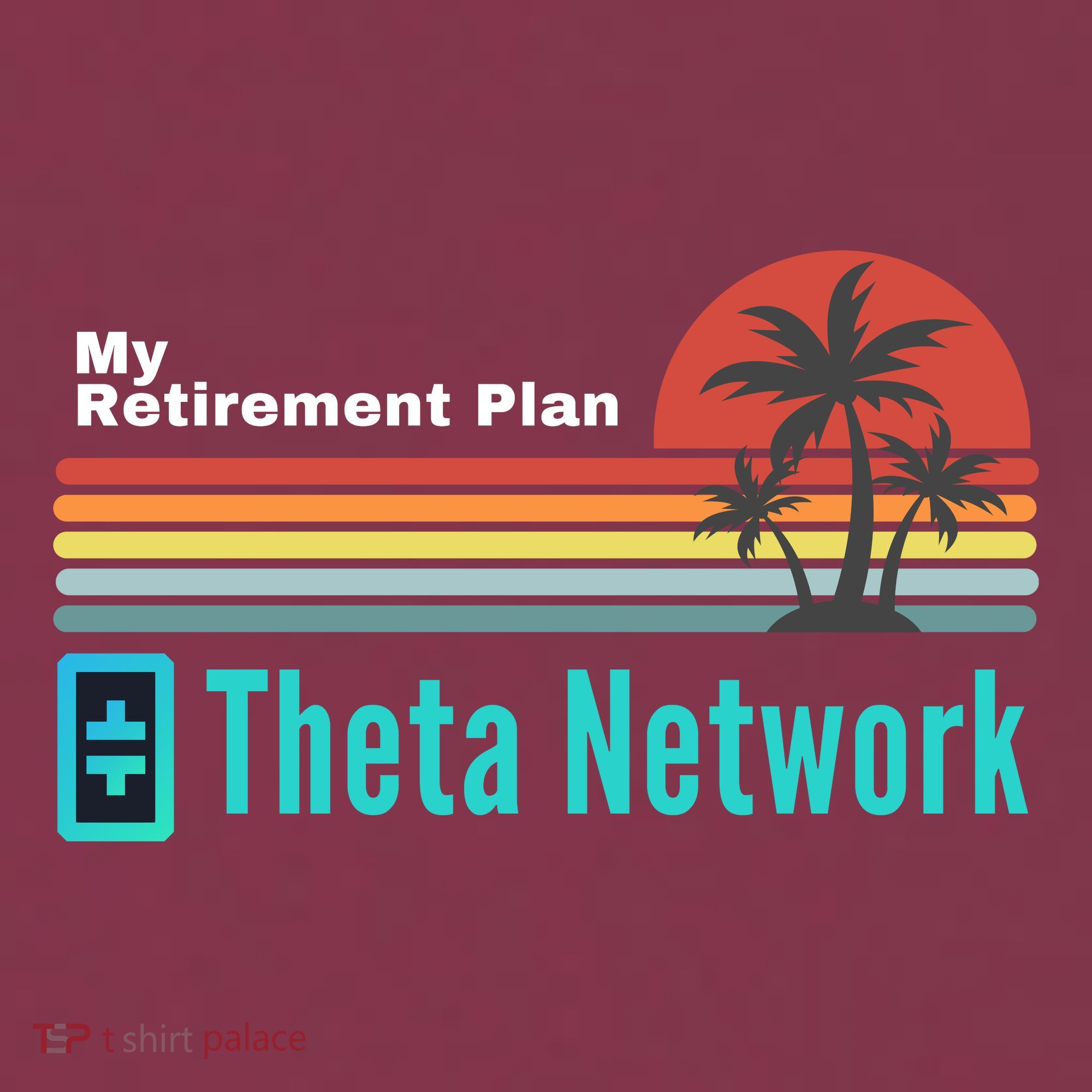 Theta Network My Retirement Plan Blockchain Crypto DeFi 16oz Travel Tumbler