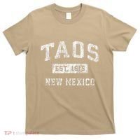 Taos New Mexico Nm Vintage Established T-Shirt thumb 0