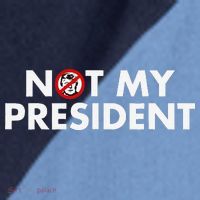 Trump Not My President Anti Donald Trump For Raglan Baseball Sleeve Shirt thumb 2