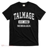 Talmage Nebraska Ne Vintage Athletic Sports T-Shirt thumb 0