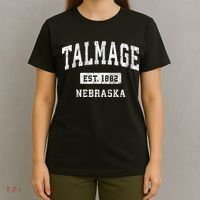Talmage Nebraska Ne Vintage Athletic Sports T-Shirt thumb 4