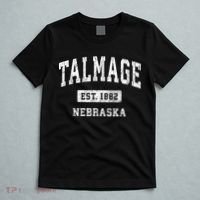 Talmage Nebraska Ne Vintage Athletic Sports T-Shirt thumb 5