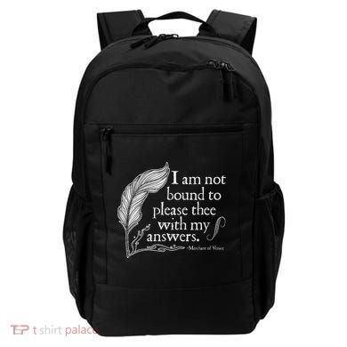 Theatre Nerd Not Bound To Please Thee Gift Shakespeare Backpack