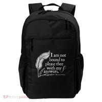 Theatre Nerd Not Bound To Please Thee Gift Shakespeare Backpack thumb 0