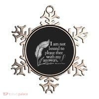 Theatre Nerd Not Bound To Please Thee Gift Shakespeare Ornament thumb 0