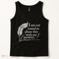 Theatre Nerd Not Bound To Please Thee Gift Shakespeare Tank Top thumb 2