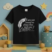 Theatre Nerd Not Bound To Please Thee Gift Shakespeare Toddler T-Shirt thumb 3