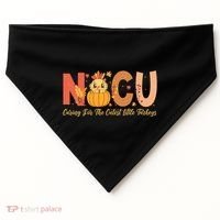 Thanksgiving Nicu Nurse Caring For The Cutest Little Turkey USA-Made Doggie Bandana thumb 0