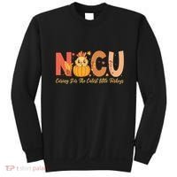 Thanksgiving Nicu Nurse Caring For The Cutest Little Turkey Sweatshirt thumb 0