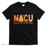 Thanksgiving Nicu Nurse Caring For The Cutest Little Turkey T-Shirt thumb 0