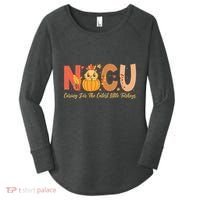 Thanksgiving Nicu Nurse Caring For The Cutest Little Turkey Women's Perfect Tri Tunic Long Sleeve Shirt thumb 0