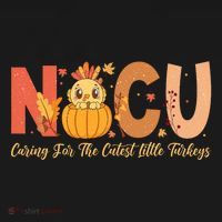 Thanksgiving Nicu Nurse Caring For The Cutest Little Turkey Women's Tank Top thumb 5