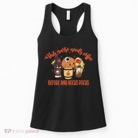 This Nurse Needs Coffee Funny Halloween Graphic Plus Size Women's Tank Top thumb 0