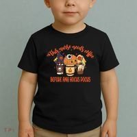 This Nurse Needs Coffee Funny Halloween Graphic Plus Size Toddler T-Shirt thumb 2