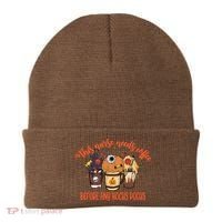 This Nurse Needs Coffee Funny Halloween Graphic Plus Size Beanie thumb 0