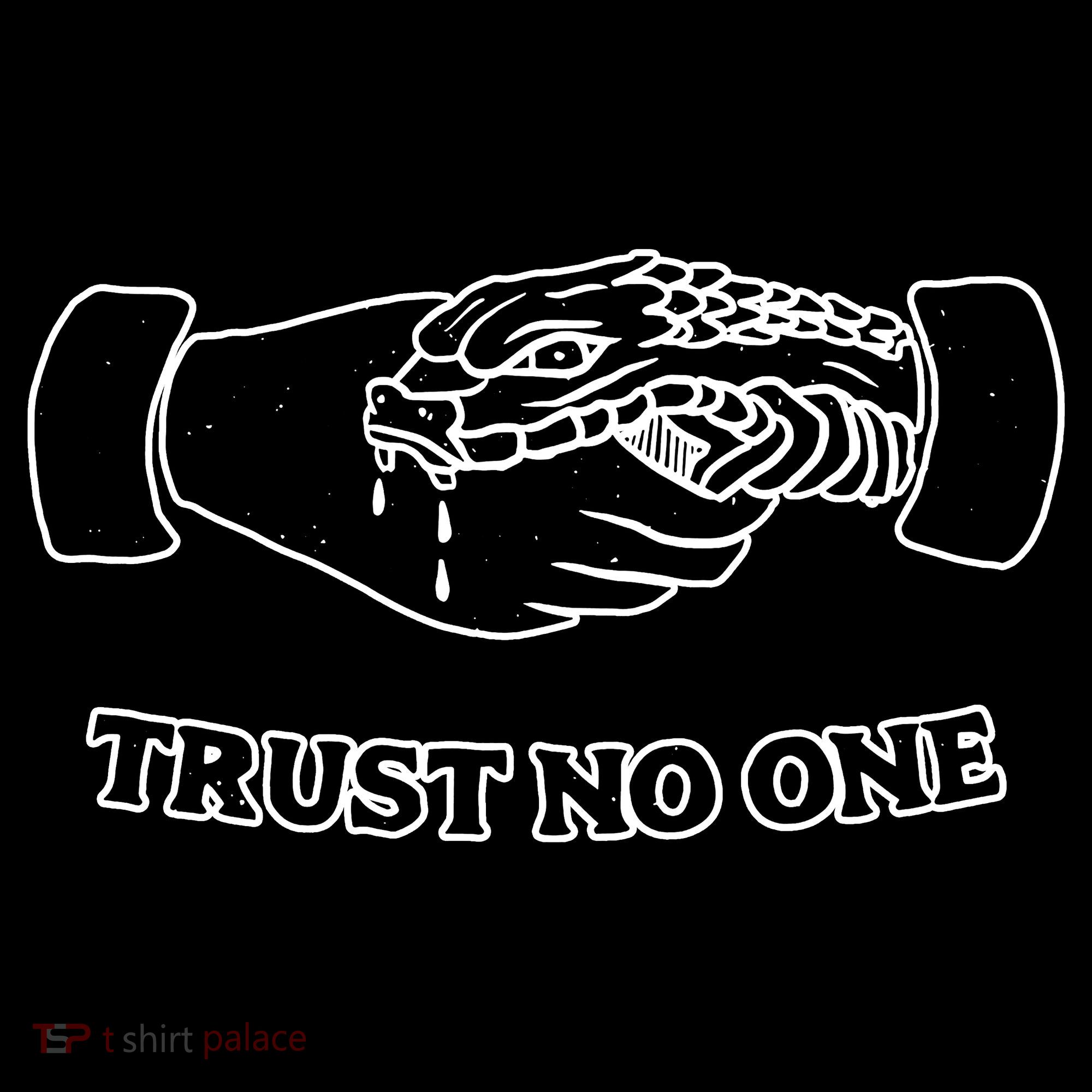 Trust No One Shake Hands With A Snake Coffee Mug
