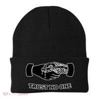 Trust No One Shake Hands With A Snake Beanie thumb 0