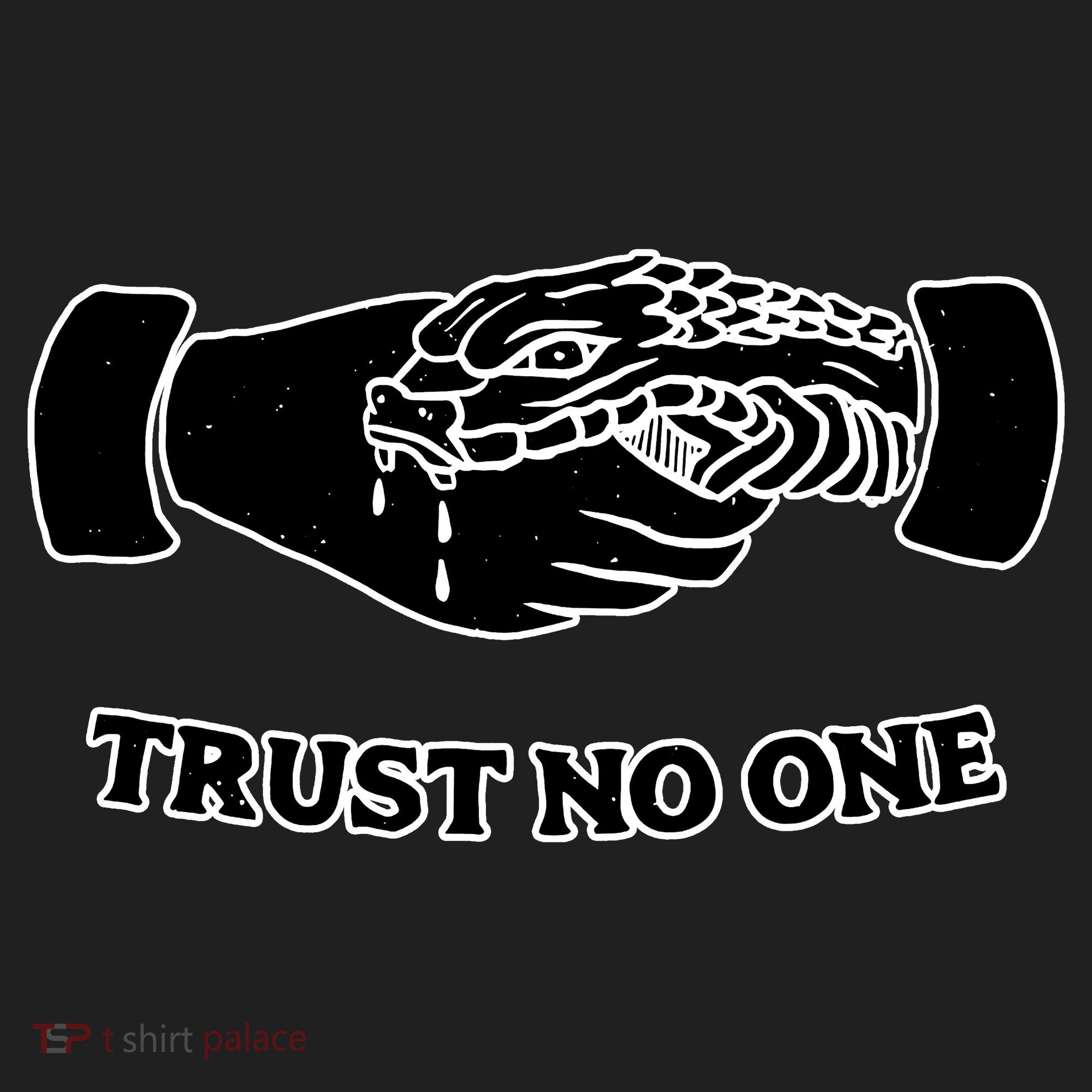 Trust No One Shake Hands With A Snake Beanie