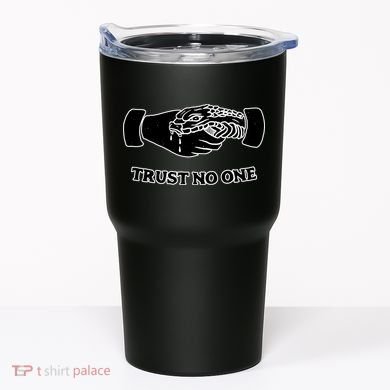 Trust No One Shake Hands With A Snake Tumbler