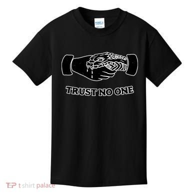 Trust No One Shake Hands With A Snake Kids T-Shirt
