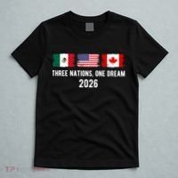 Three Nations One Dream 2026 International Soccer Tournament T-Shirt thumb 5