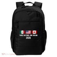 Three Nations One Dream 2026 International Soccer Tournament Backpack thumb 0