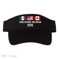 Three Nations One Dream 2026 International Soccer Tournament Visor thumb 0