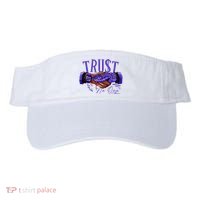 Trust No One Black Field Purple 12s Matching Visor thumb 0