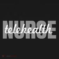 Telehealth Nurse Outfit Virtual Nursing Mousepad thumb 1