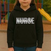 Telehealth Nurse Outfit Virtual Nursing Kids Hoodie thumb 3