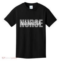 Telehealth Nurse Outfit Virtual Nursing Kids T-Shirt thumb 0