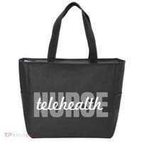 Telehealth Nurse Outfit Virtual Nursing Tote Bag thumb 0