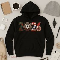 Three Nations One Game 2026 Soccer Cup Hoodie thumb 3
