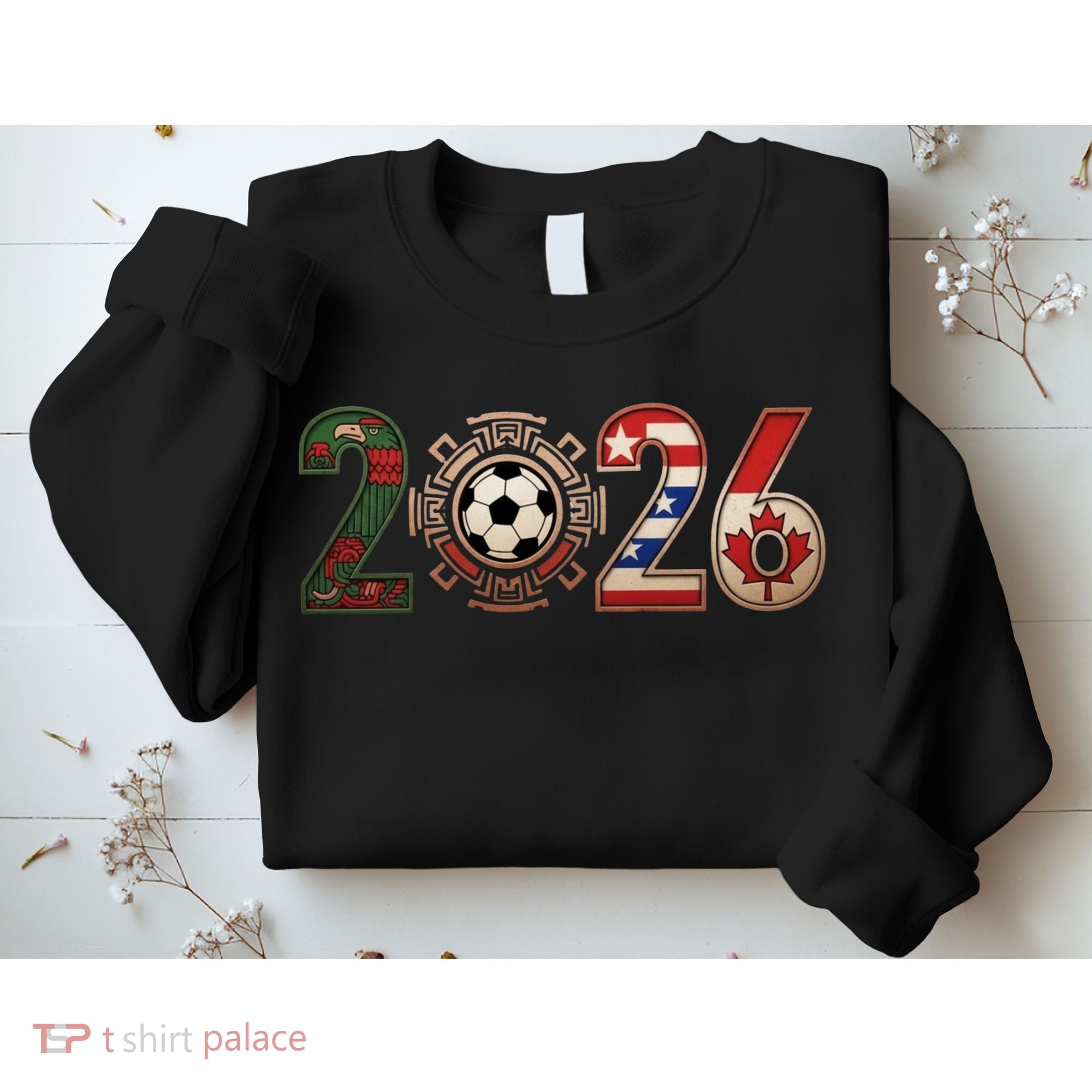 Three Nations One Game 2026 Soccer Cup Sweatshirt