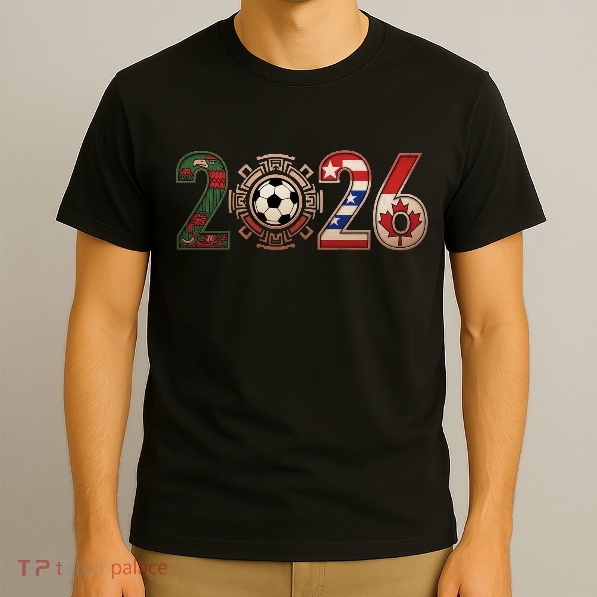 Three Nations One Game 2026 Soccer Cup T-Shirt