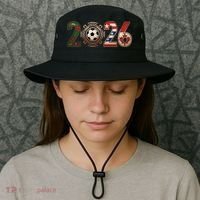 Three Nations One Game 2026 Soccer Cup Bucket Hat thumb 3